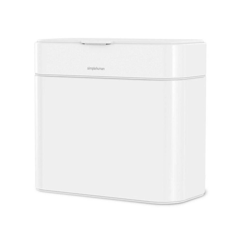 simplehuman - 4L Compost Caddy White Steel White